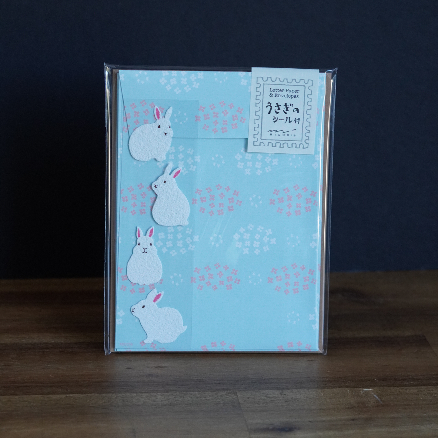 Rabbit Mini Letter Set + Stickers - Midori
