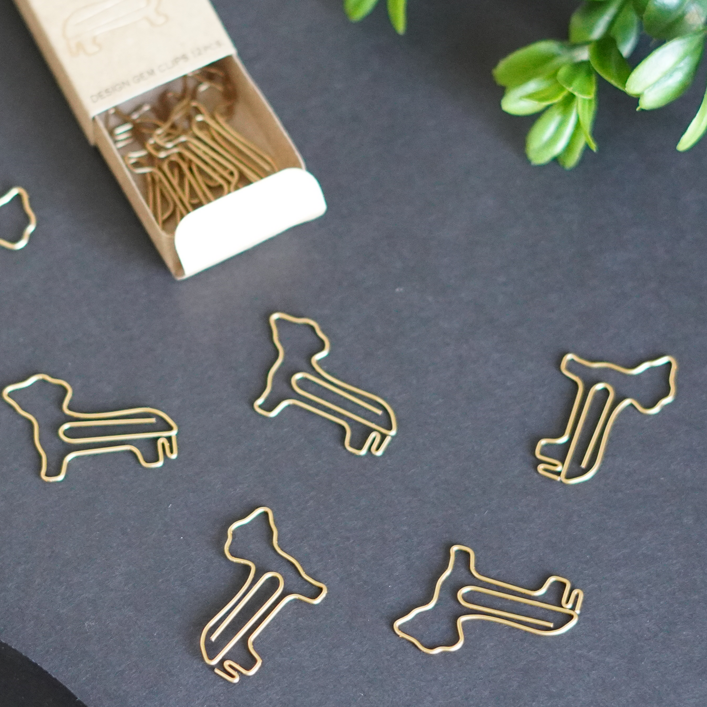 Dachshund Dog Paperclips - Midori D-Clips