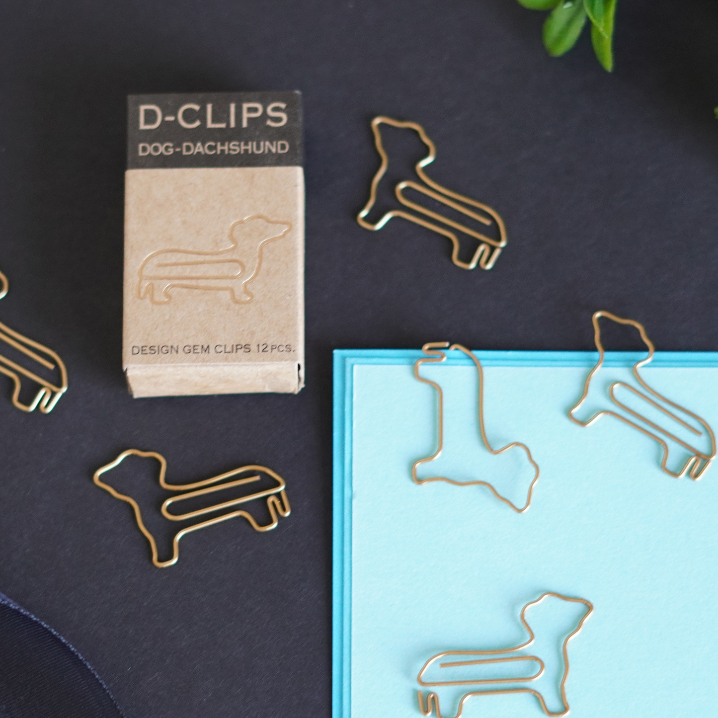 Dachshund Dog Paperclips - Midori D-Clips