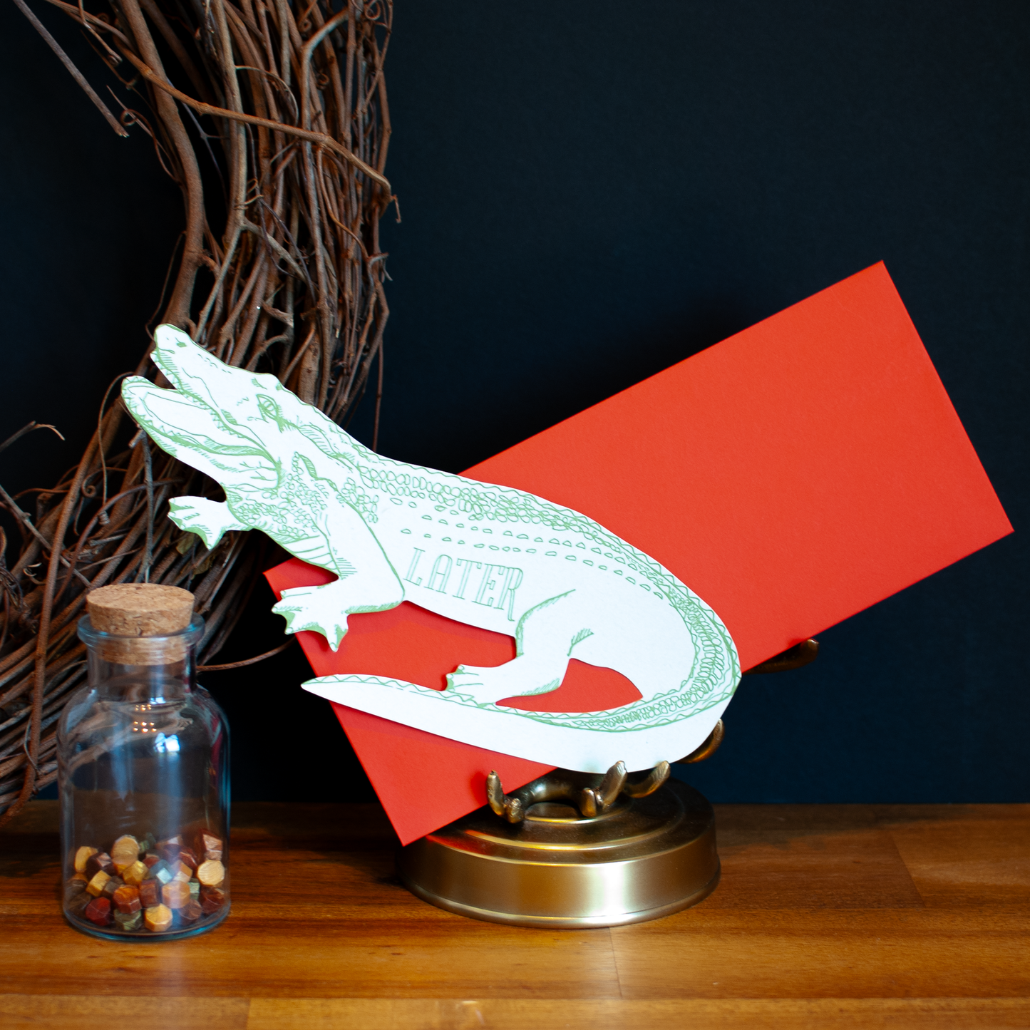 Whiskers, Wings & Wild Things Greeting Card Set: Pack of 4