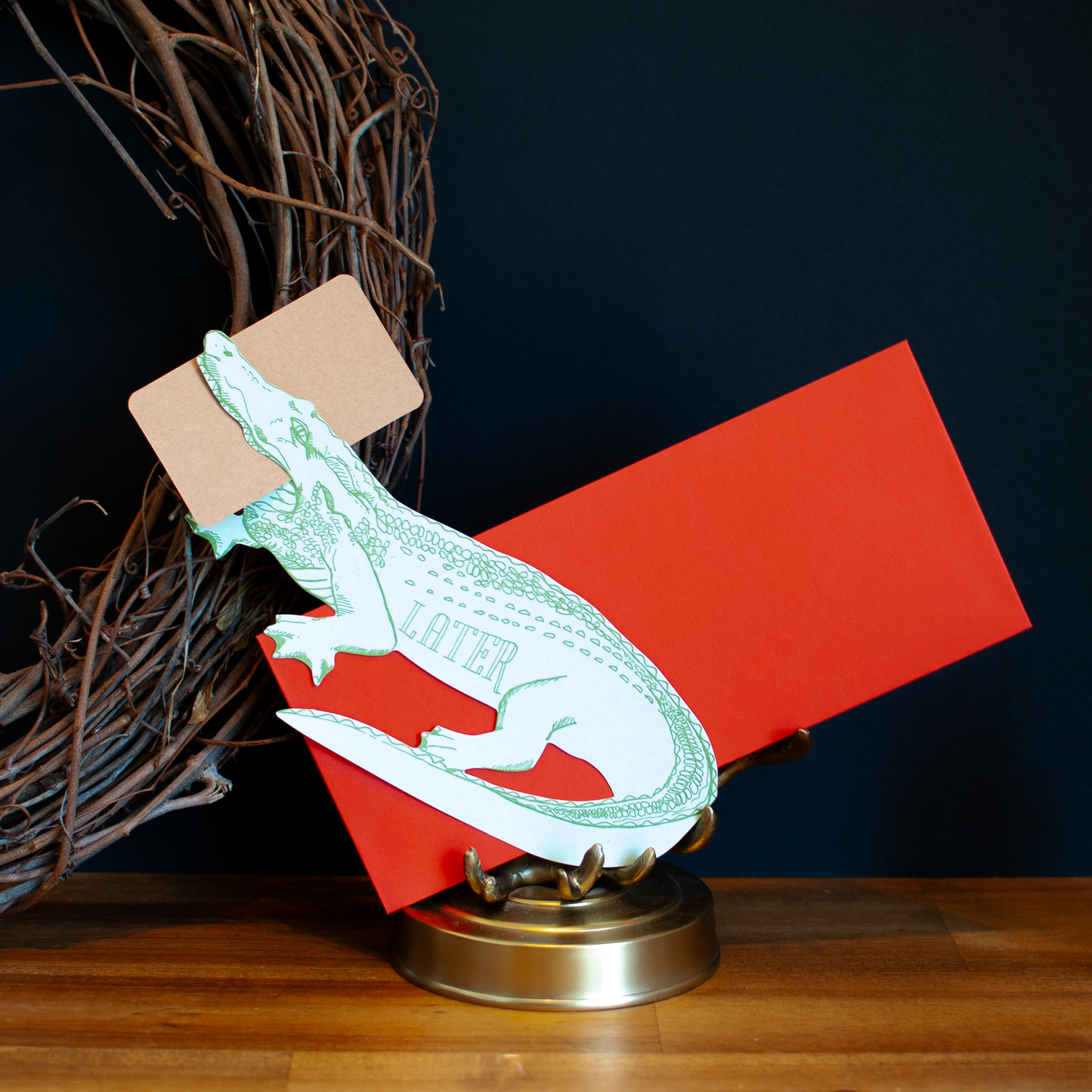 Whiskers, Wings & Wild Things Greeting Card Set: Pack of 4