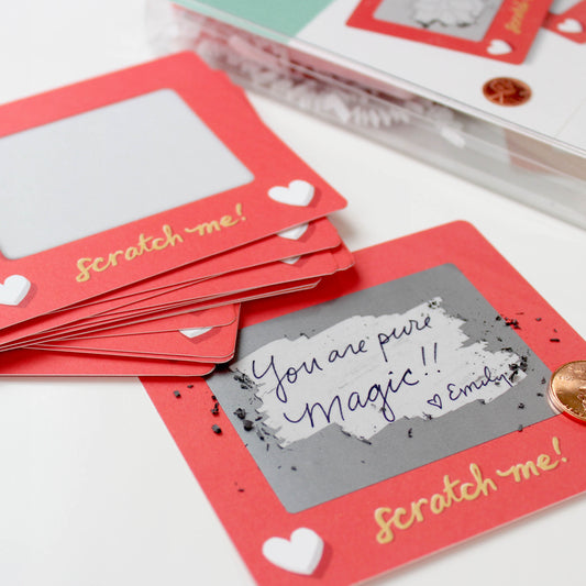 Secret Crush Scratch-Off Valentines