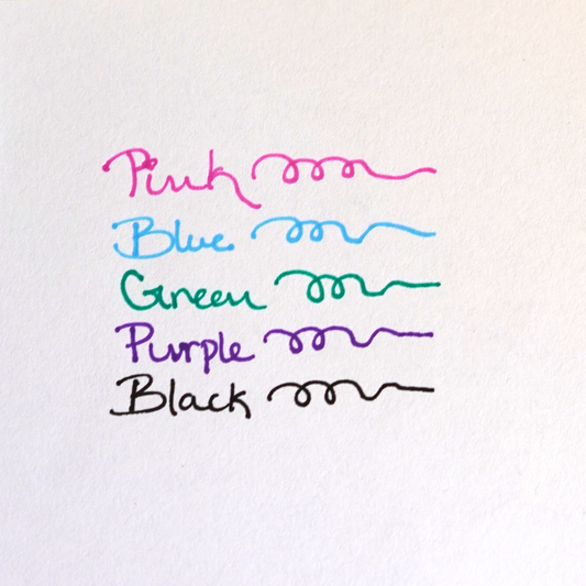 OHTO Fude 1.5MM Rollerball Pen - Bright Colored Inks