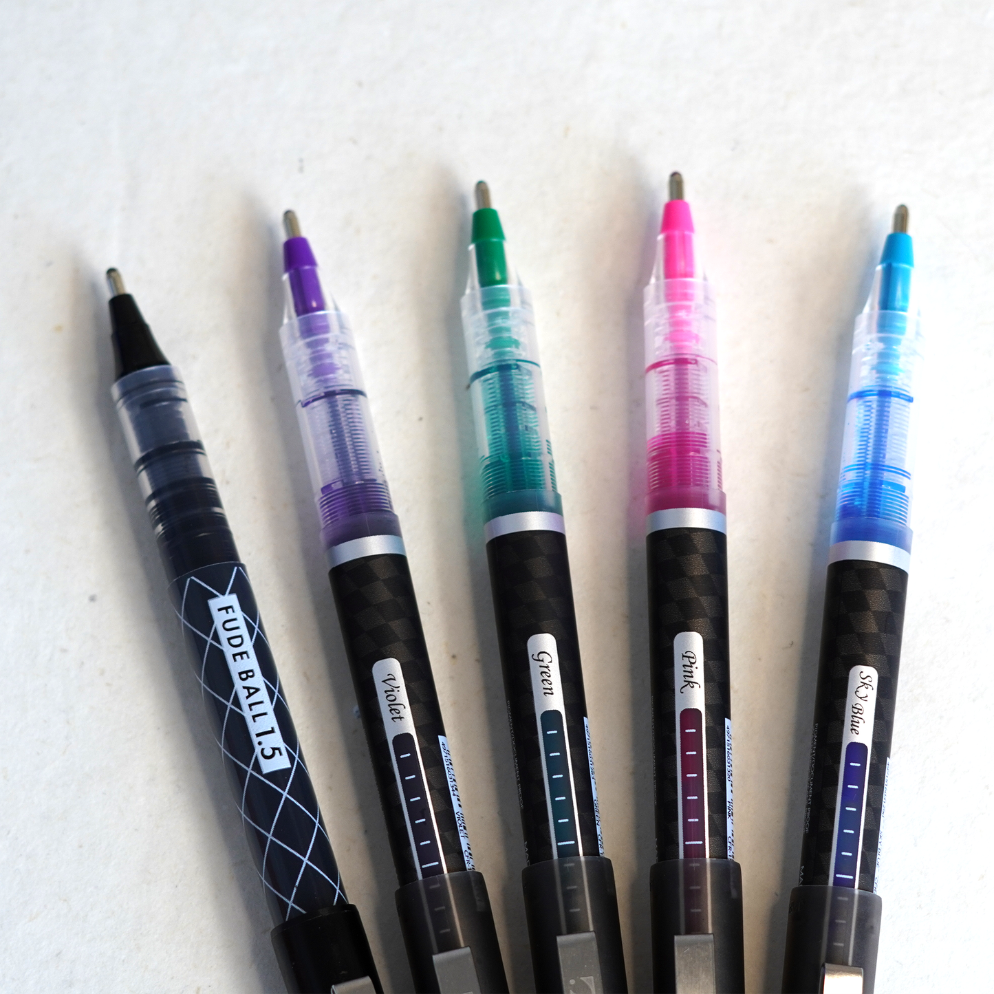 OHTO Fude 1.5MM Rollerball Pen - Bright Colored Inks