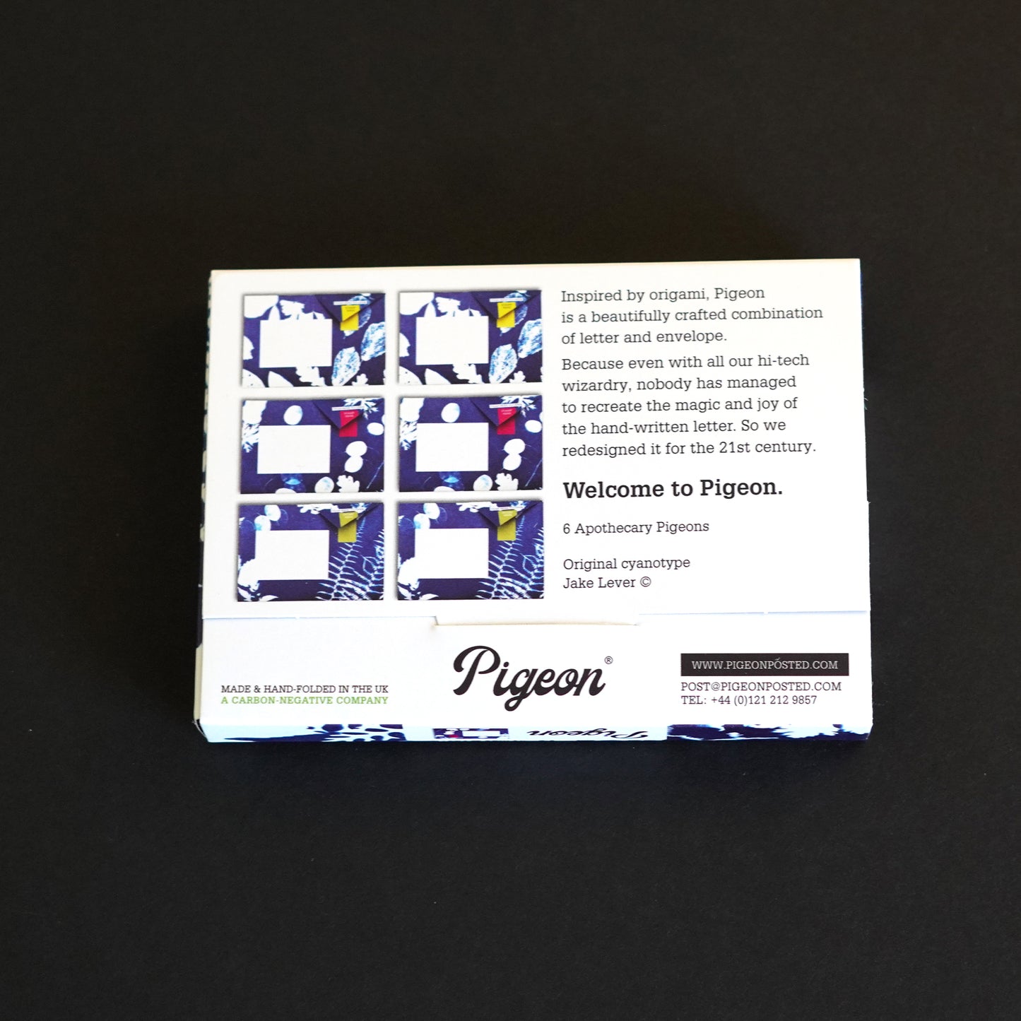 Apothecary Botanical Folding Letter Set - Pack of 6 Pigeon Post