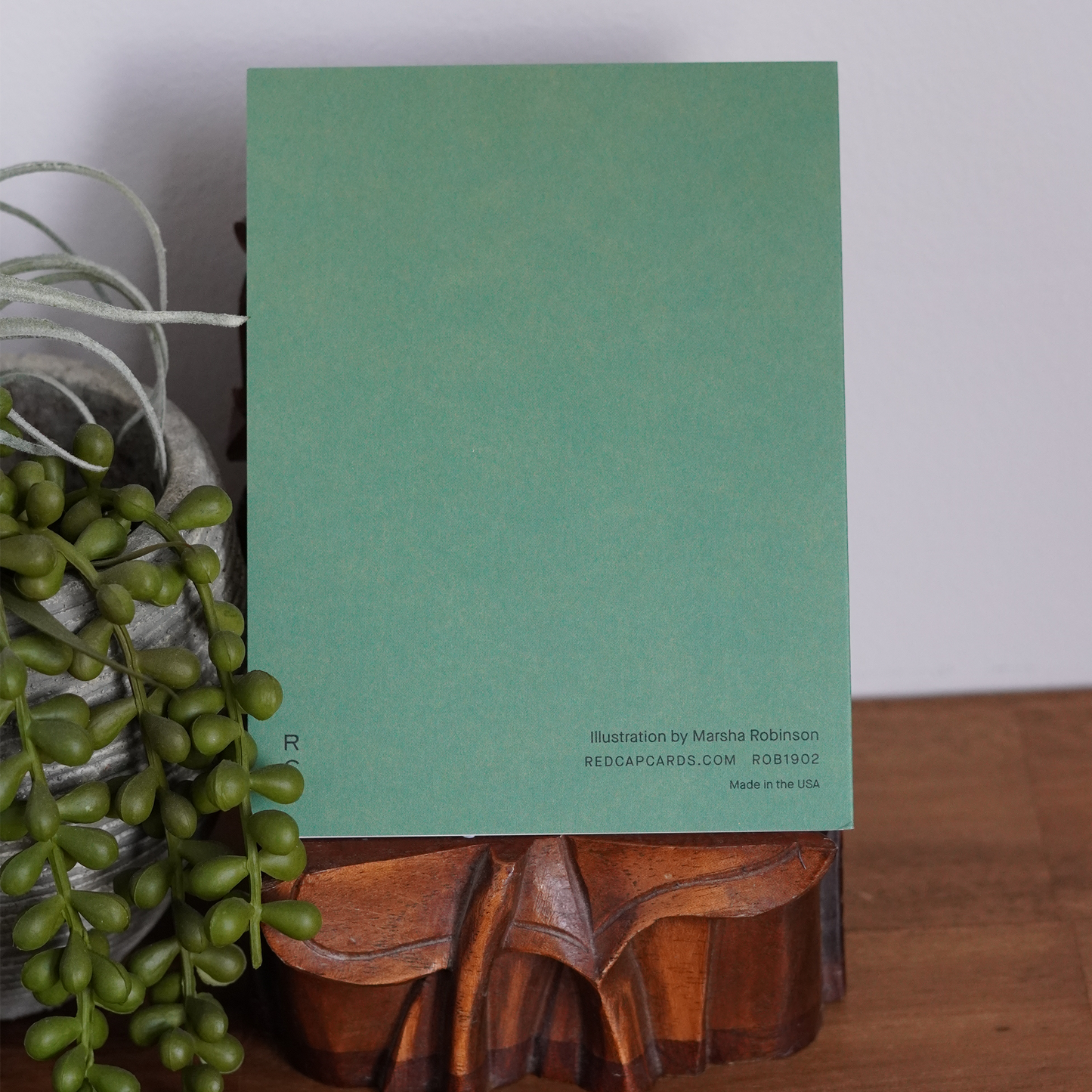 Golden Sage Thank You Card
