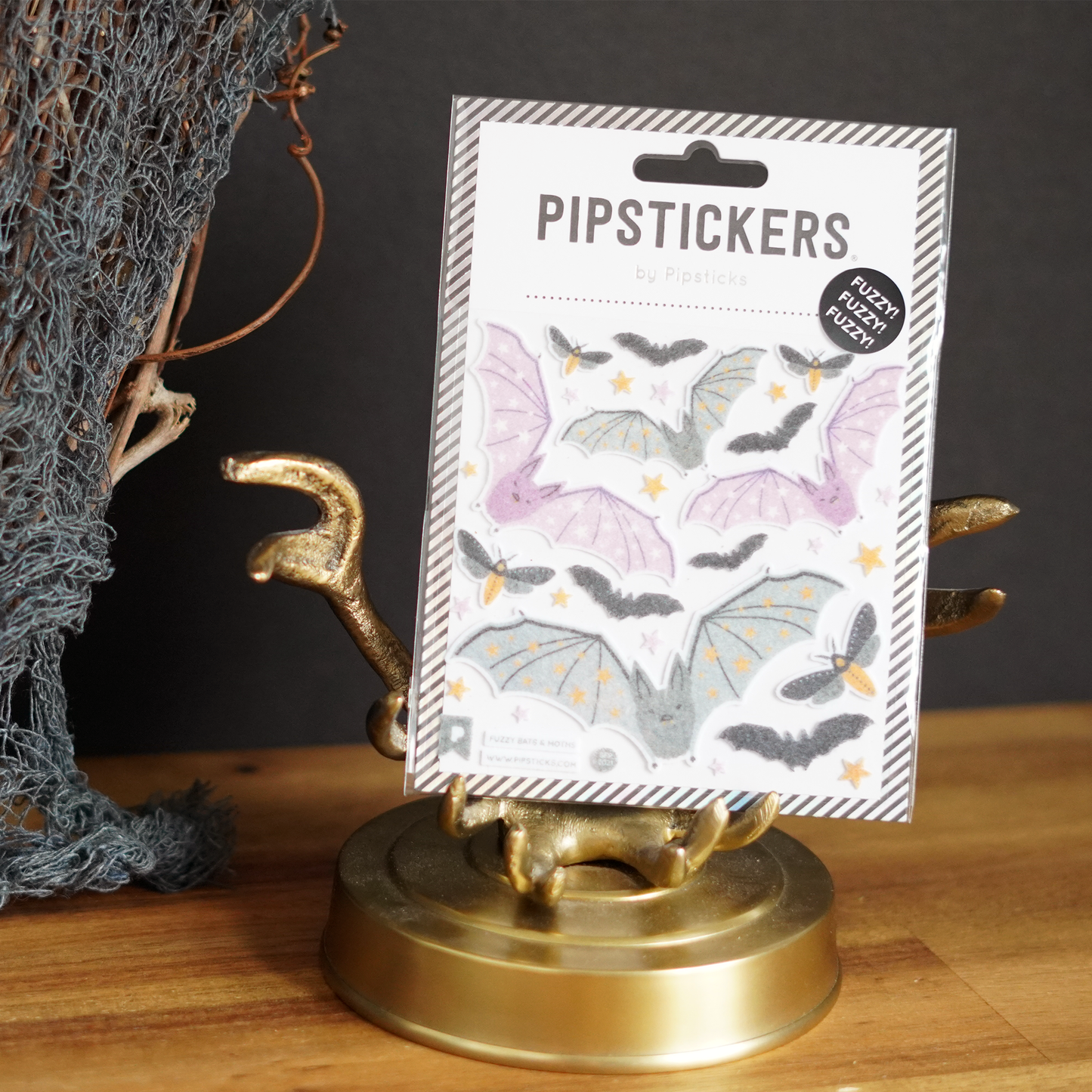Spellbinding Halloween Greeting Card Set: Pack of 3 + Stickers