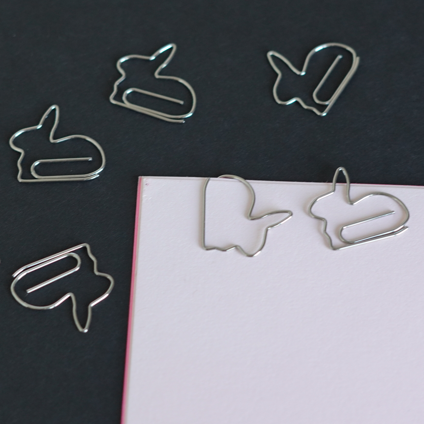 Rabbit Paperclips - Midori D-Clips