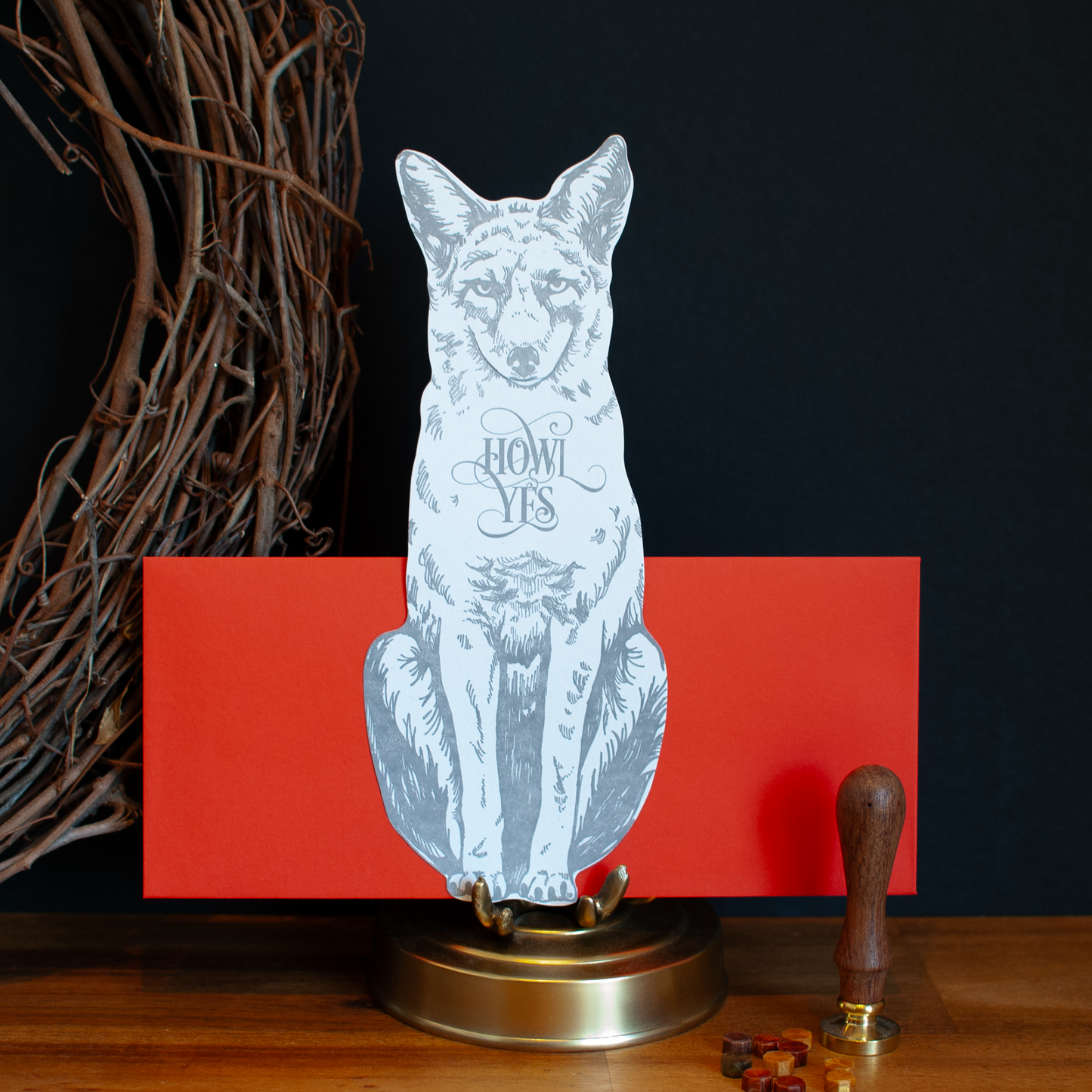 Whiskers, Wings & Wild Things Greeting Card Set: Pack of 4