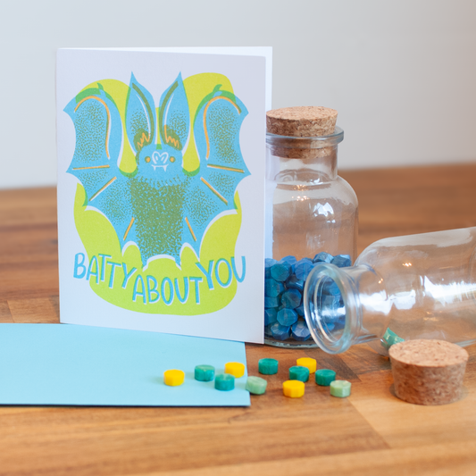 Batty About You! Greeting Card