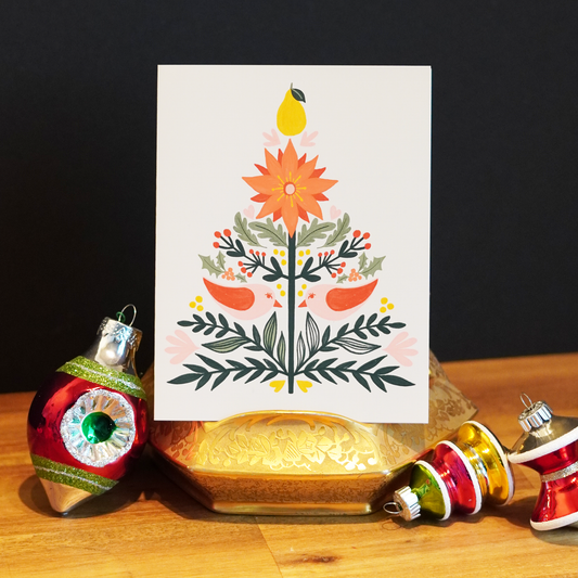 Scandinavian Yule Greeting Card