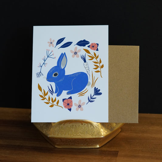 Easter Blossom Bunny Card