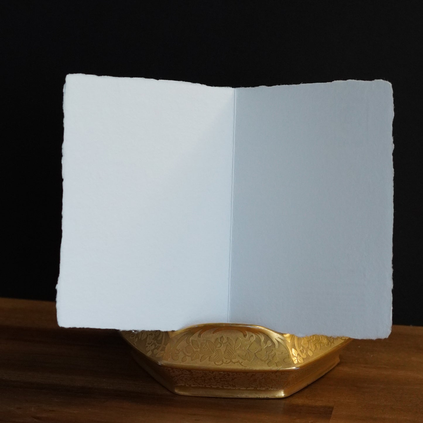 Golden Goose Handmade Paper Easter Card