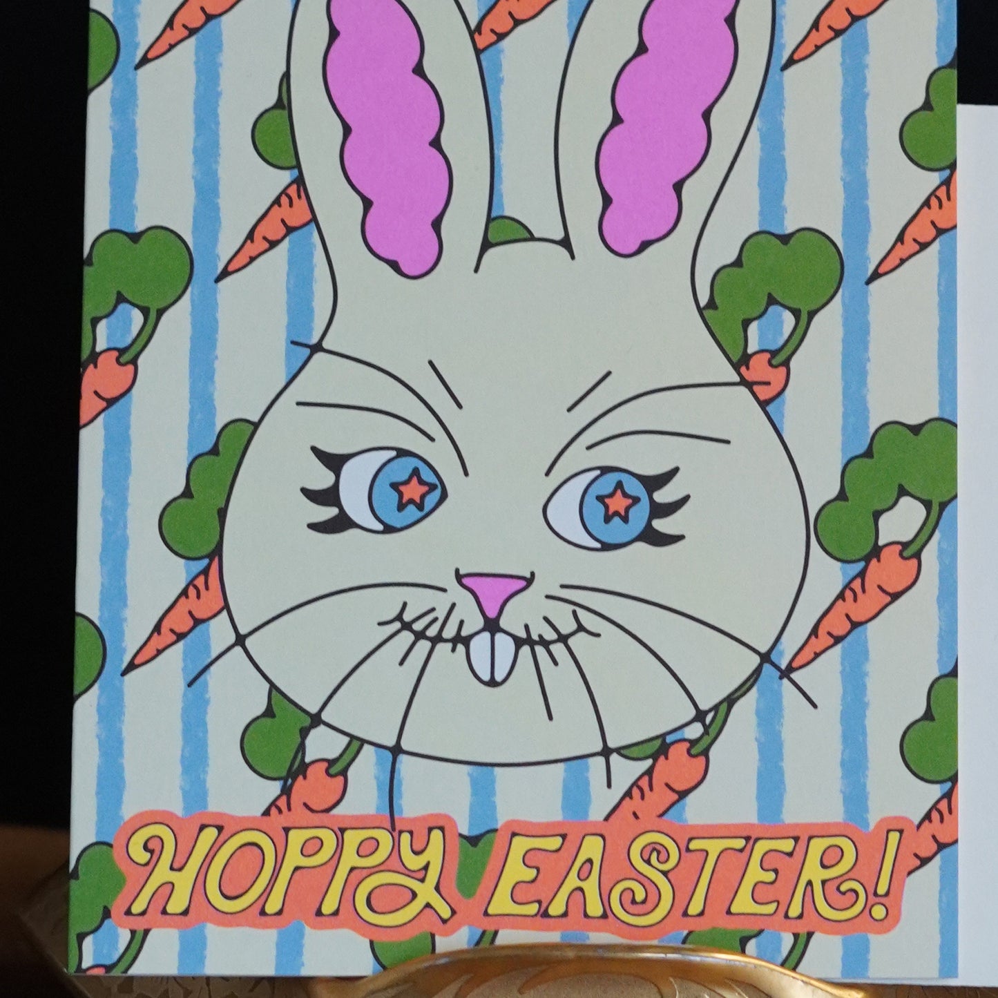 Bold Bunny Easter Card