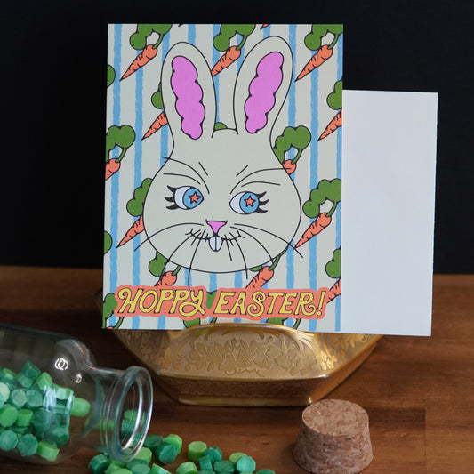 Bold Bunny Easter Card