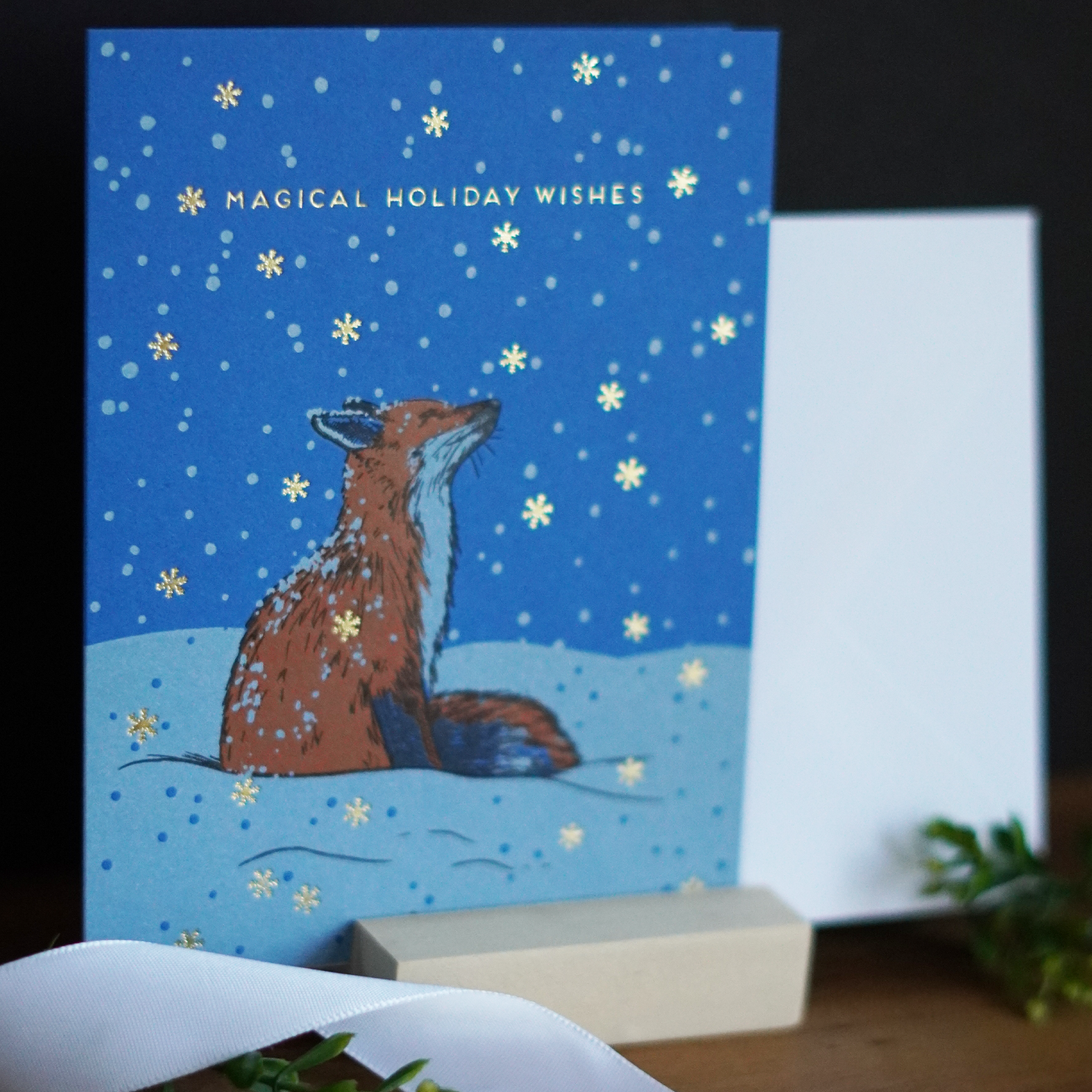 Mistletoe & Mittens Holiday Cards - Set of 3