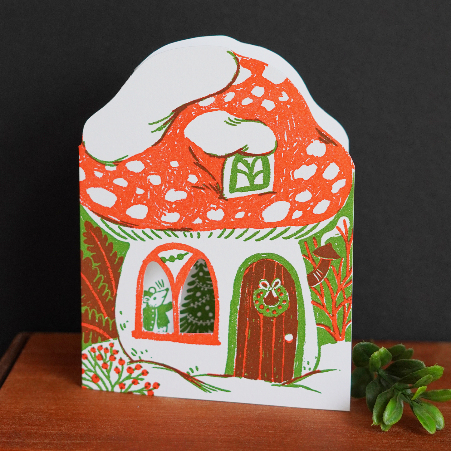 Gnome for the Holidays Cards - Set of 2 + Stickers