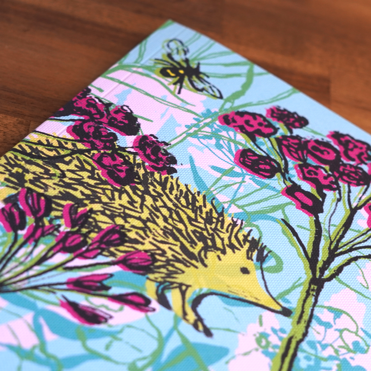 Hedgehog & Blossoms Notebook
