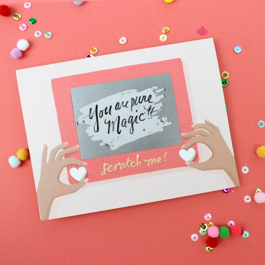 Secret Crush Scratch-Off Valentines