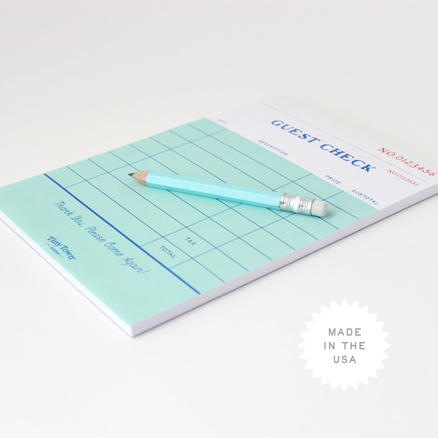Guest Check Notepad