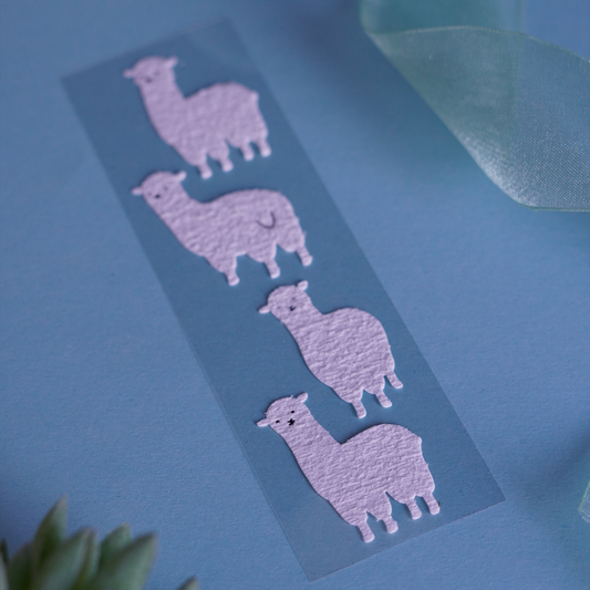 Llama Mini Letter Set + Stickers - Midori