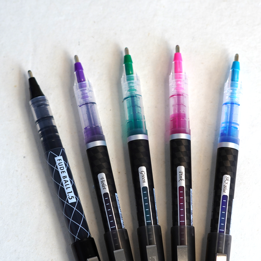 OHTO Fude 1.5MM Rollerball Pen - Bright Colored Inks