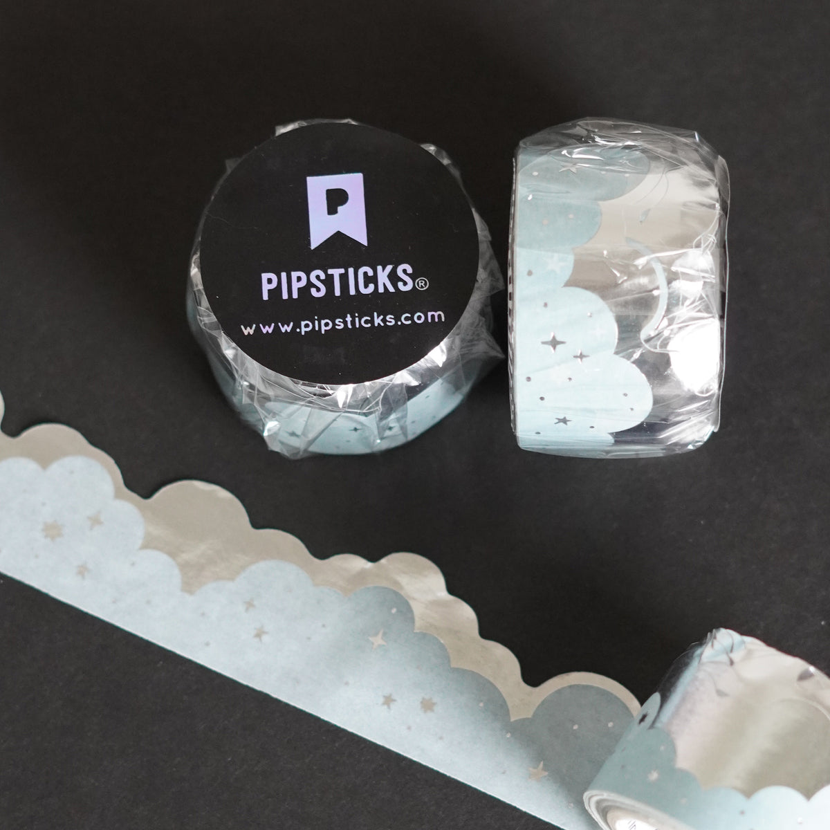 Shimmering Skyline Die-cut Washi Tape