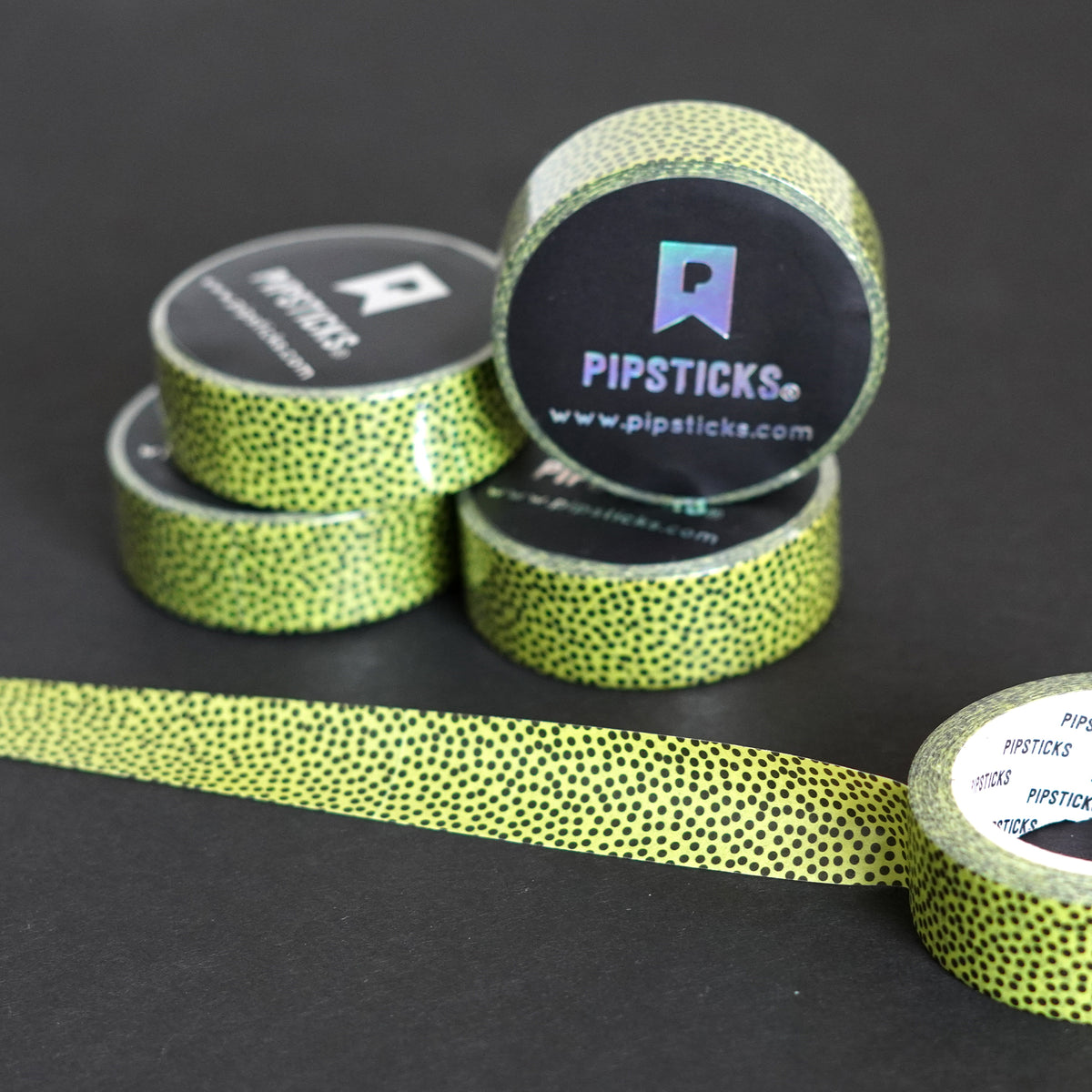 Hit the Spot Lime Green Washi Tape