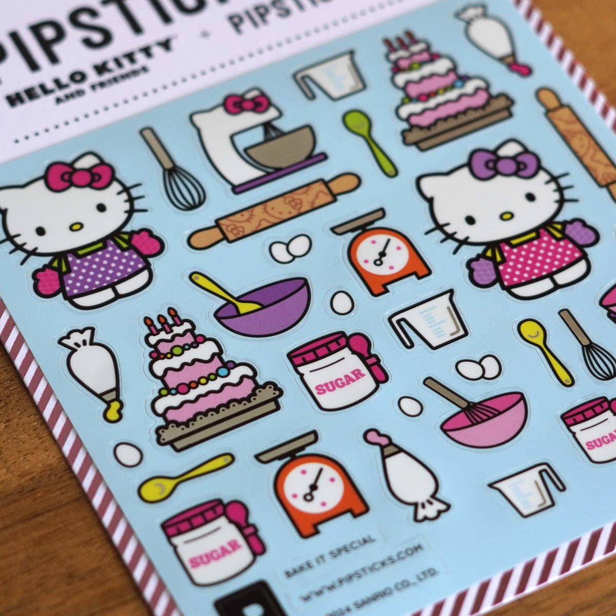 Hello Kitty Bake It Special Stickers