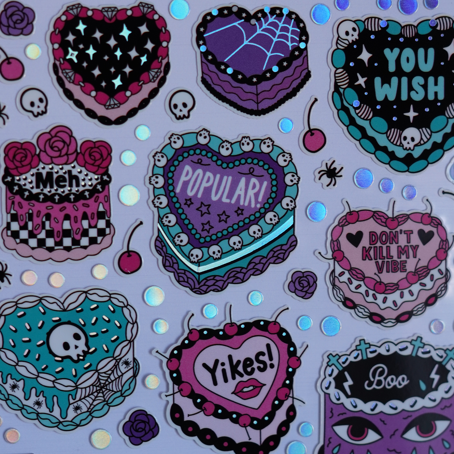 Killer Cakes Stickers