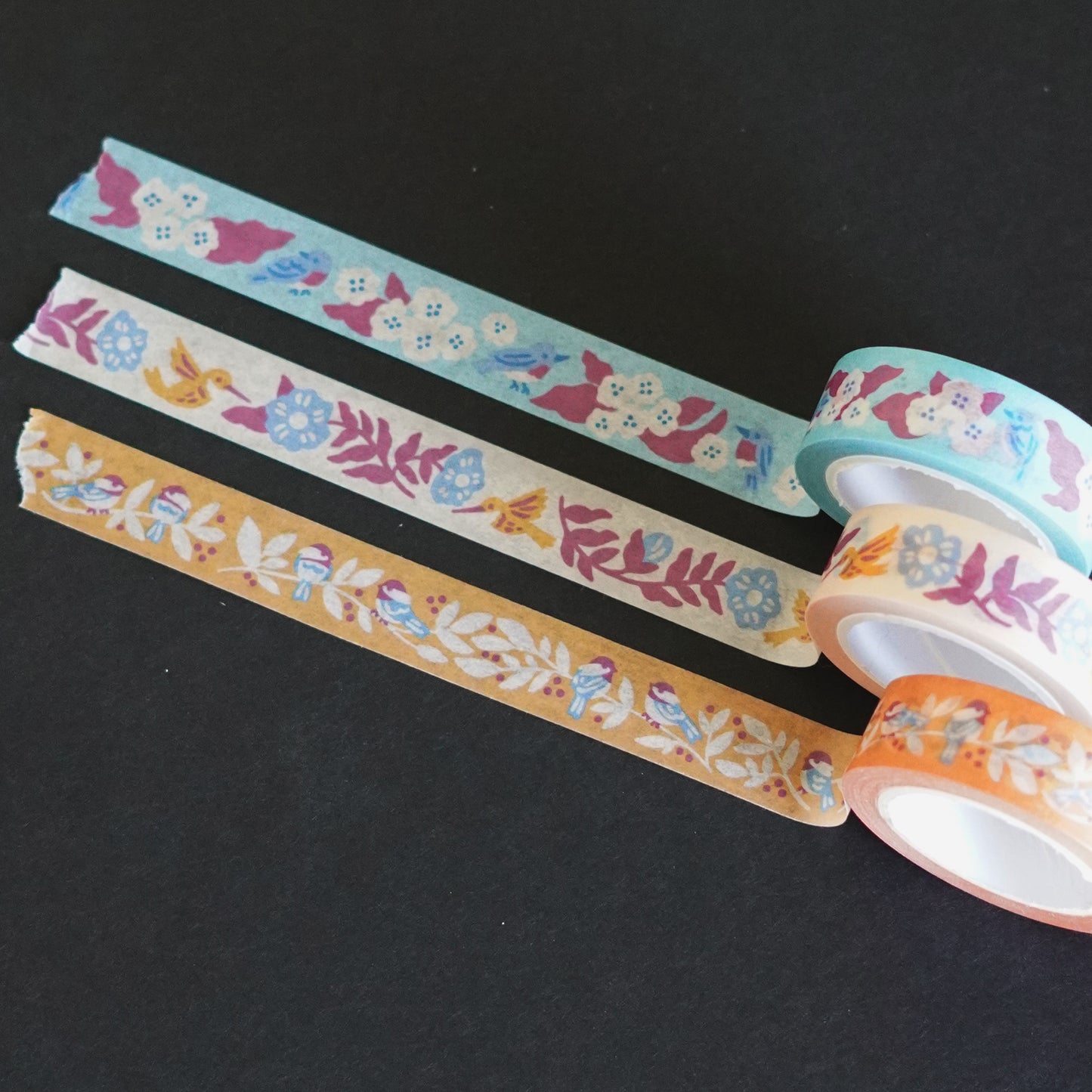 Birds & Blooms Washi Tape Set