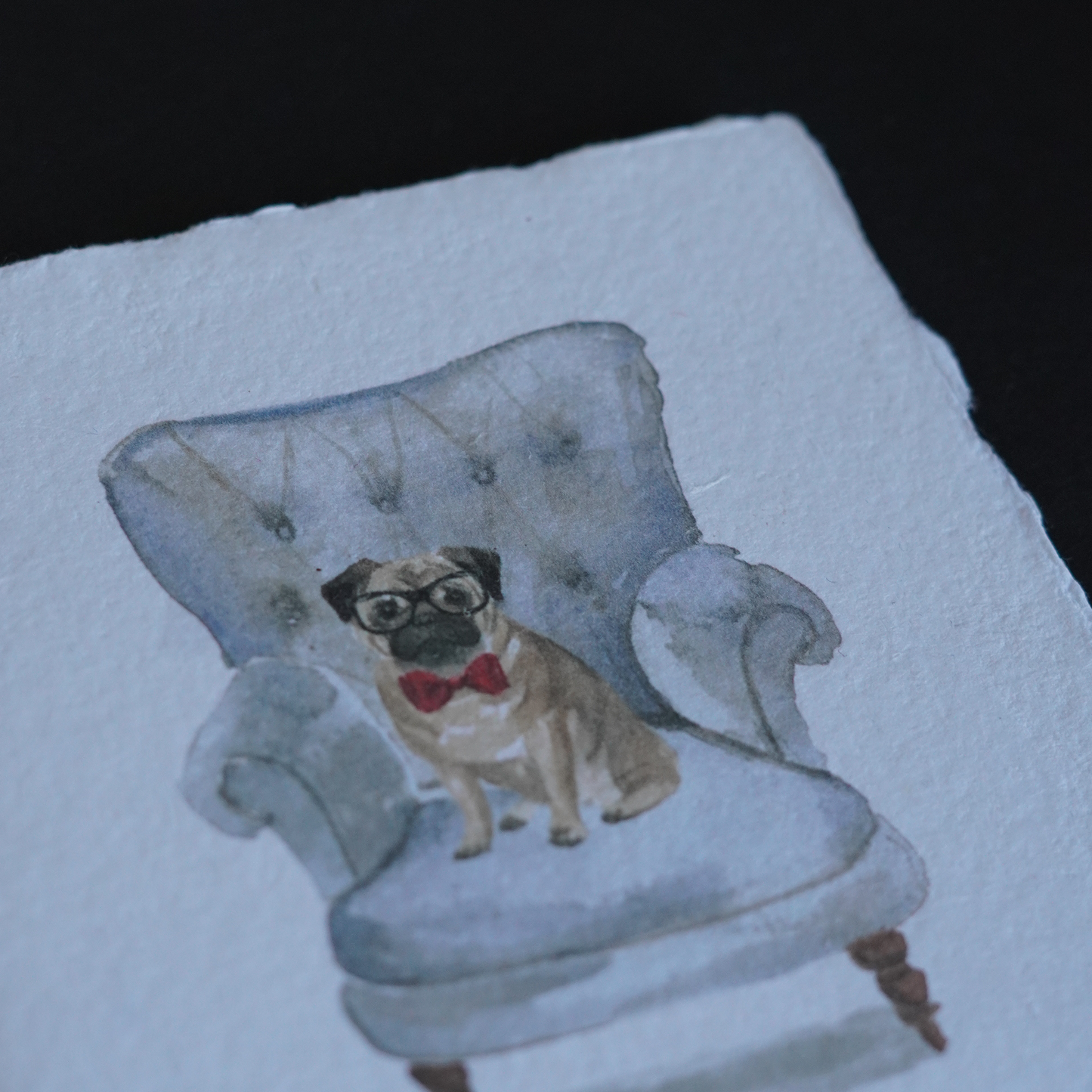 Hey Good Lookin' Handmade Paper Card