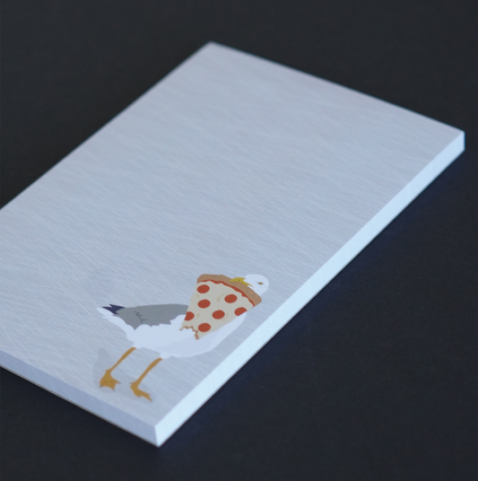 Pizza Thief Seagull Notepad