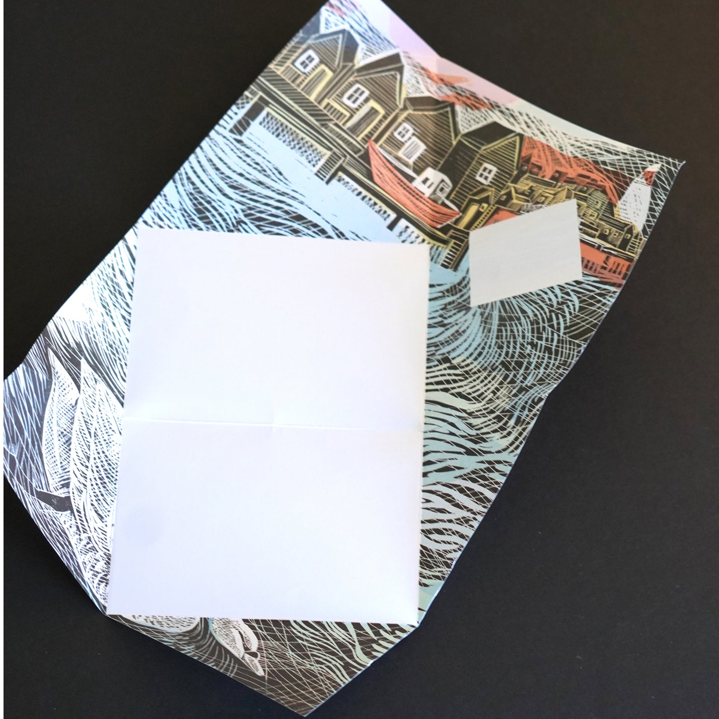 Wonderfully Wild Folding Letters - Pack of 6 Pigeon Post
