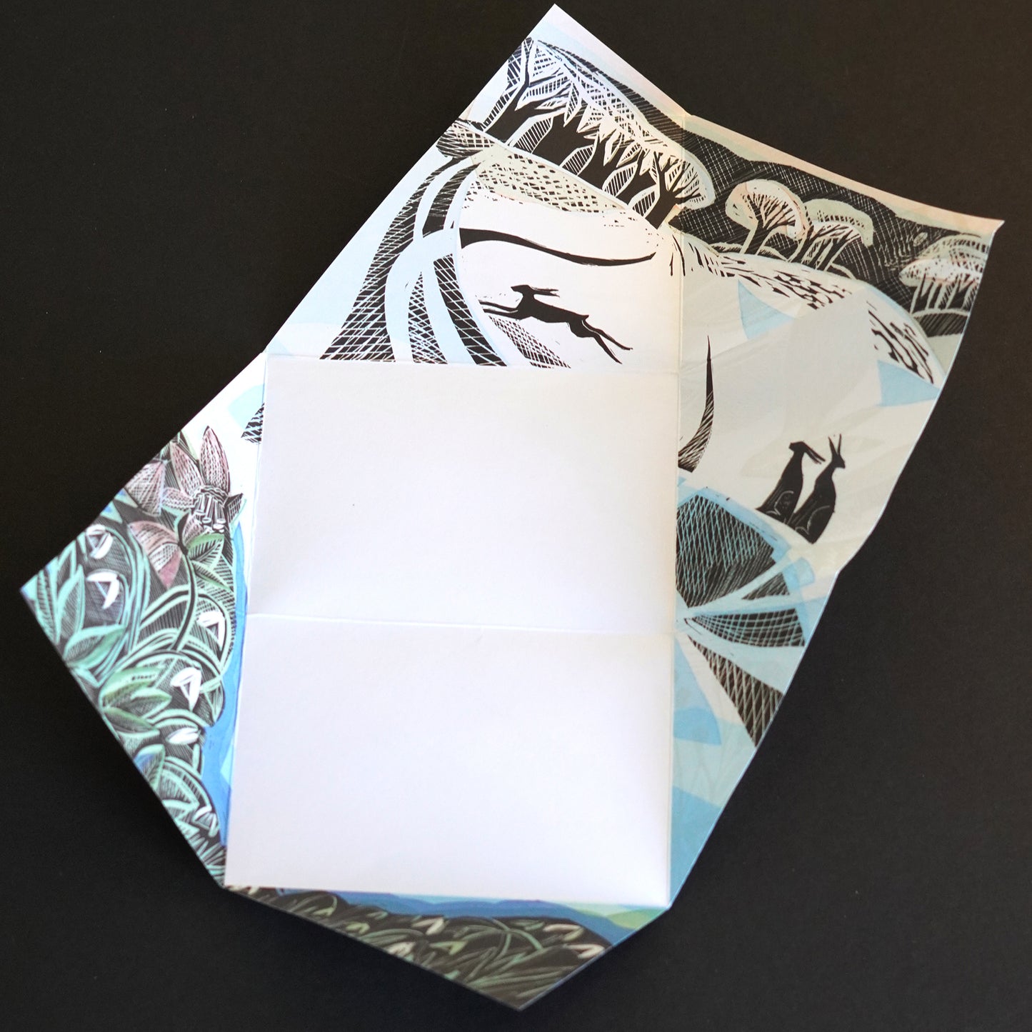 Wonderfully Wild Folding Letters - Pack of 6 Pigeon Post