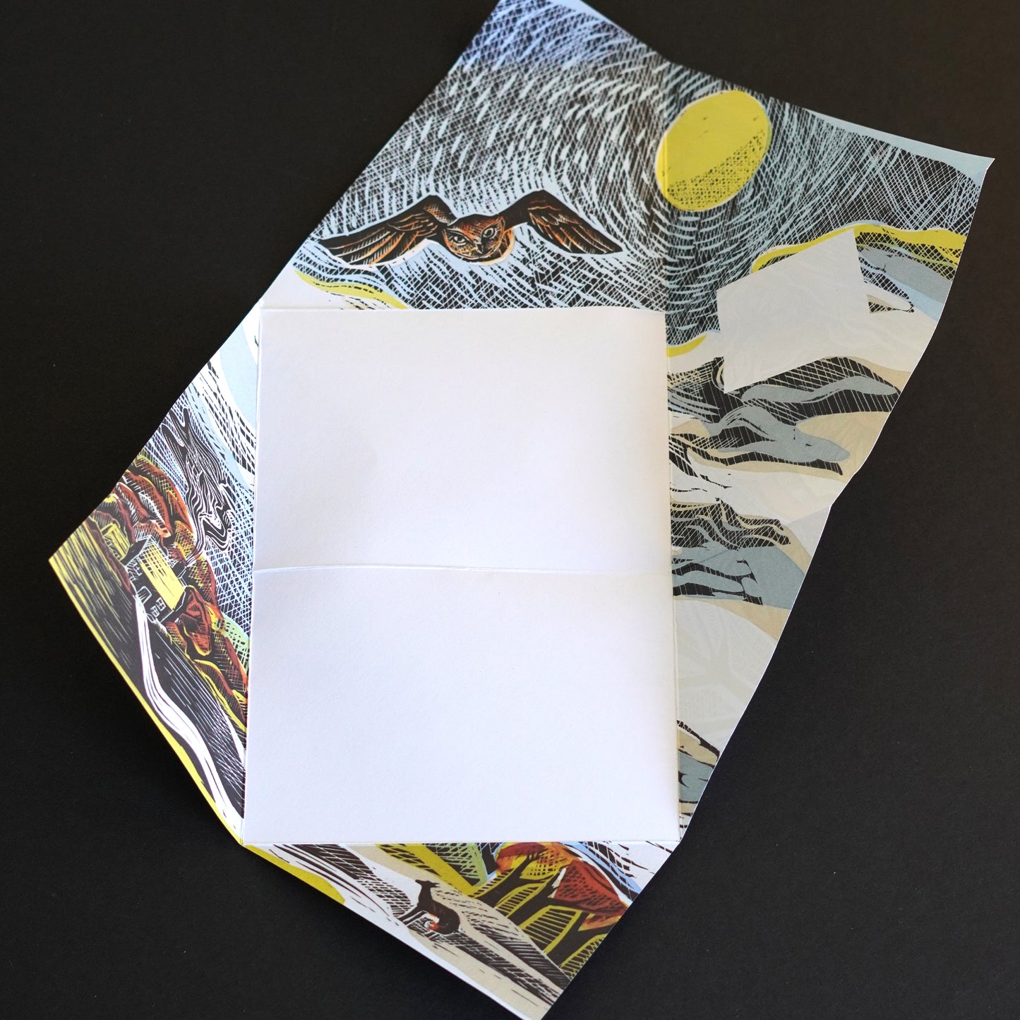 Wonderfully Wild Folding Letters - Pack of 6 Pigeon Post