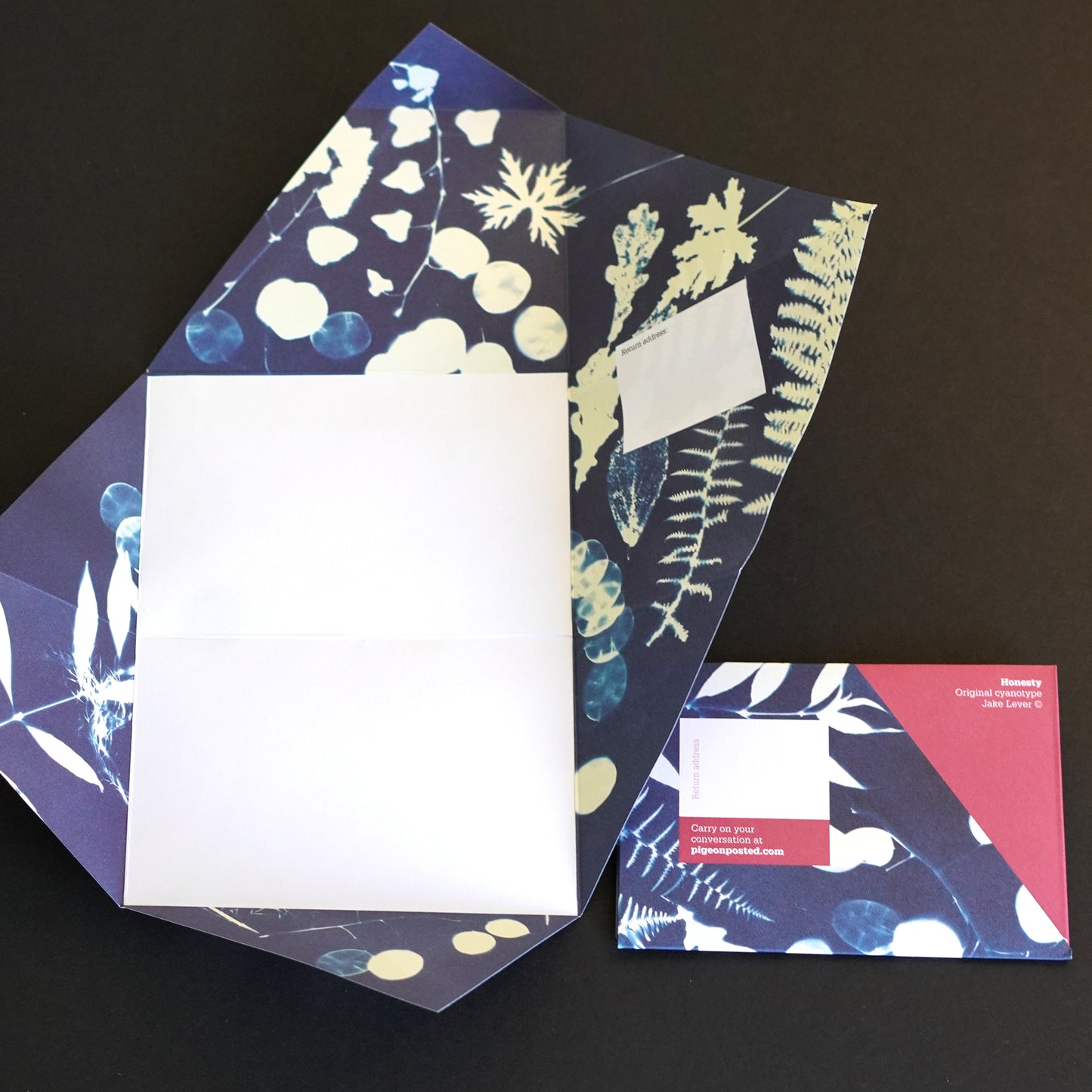 Apothecary Botanical Folding Letter Set - Pack of 6 Pigeon Post