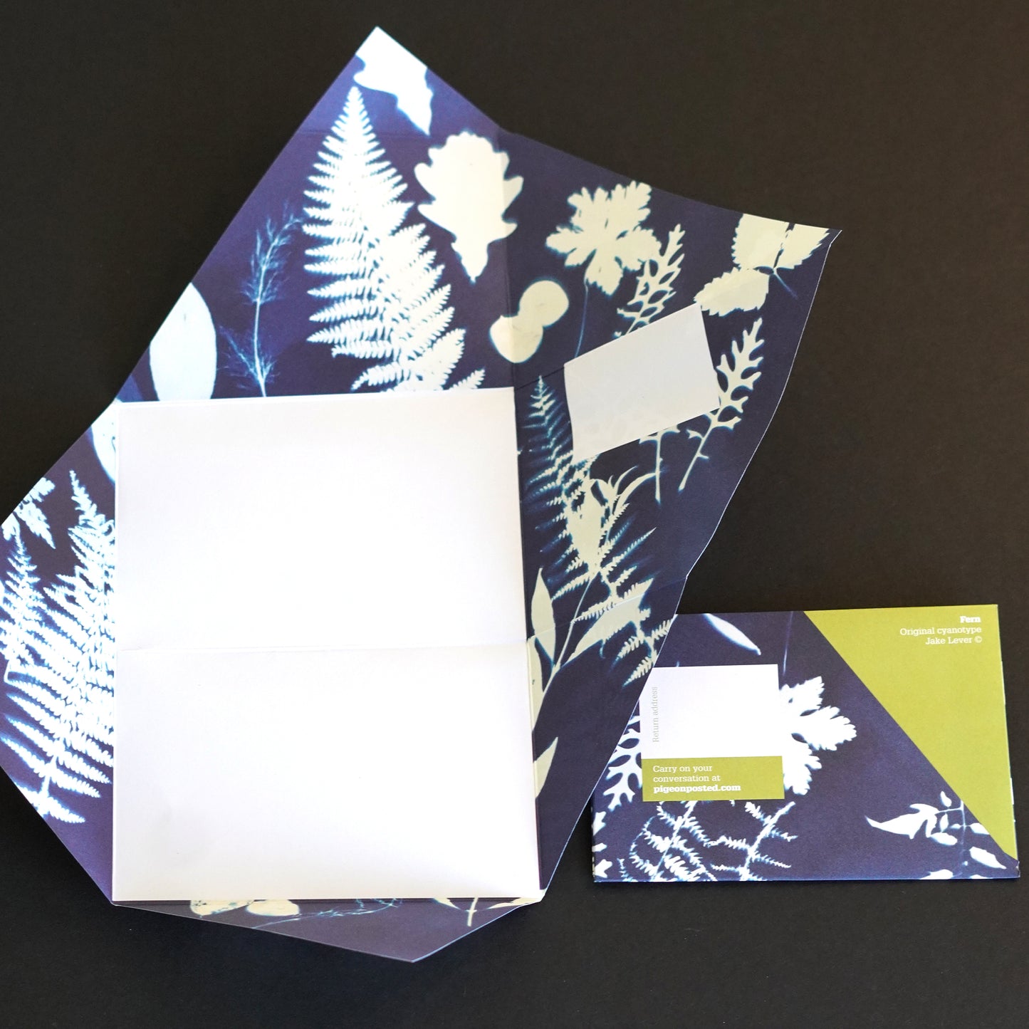 Apothecary Botanical Folding Letter Set - Pack of 6 Pigeon Post