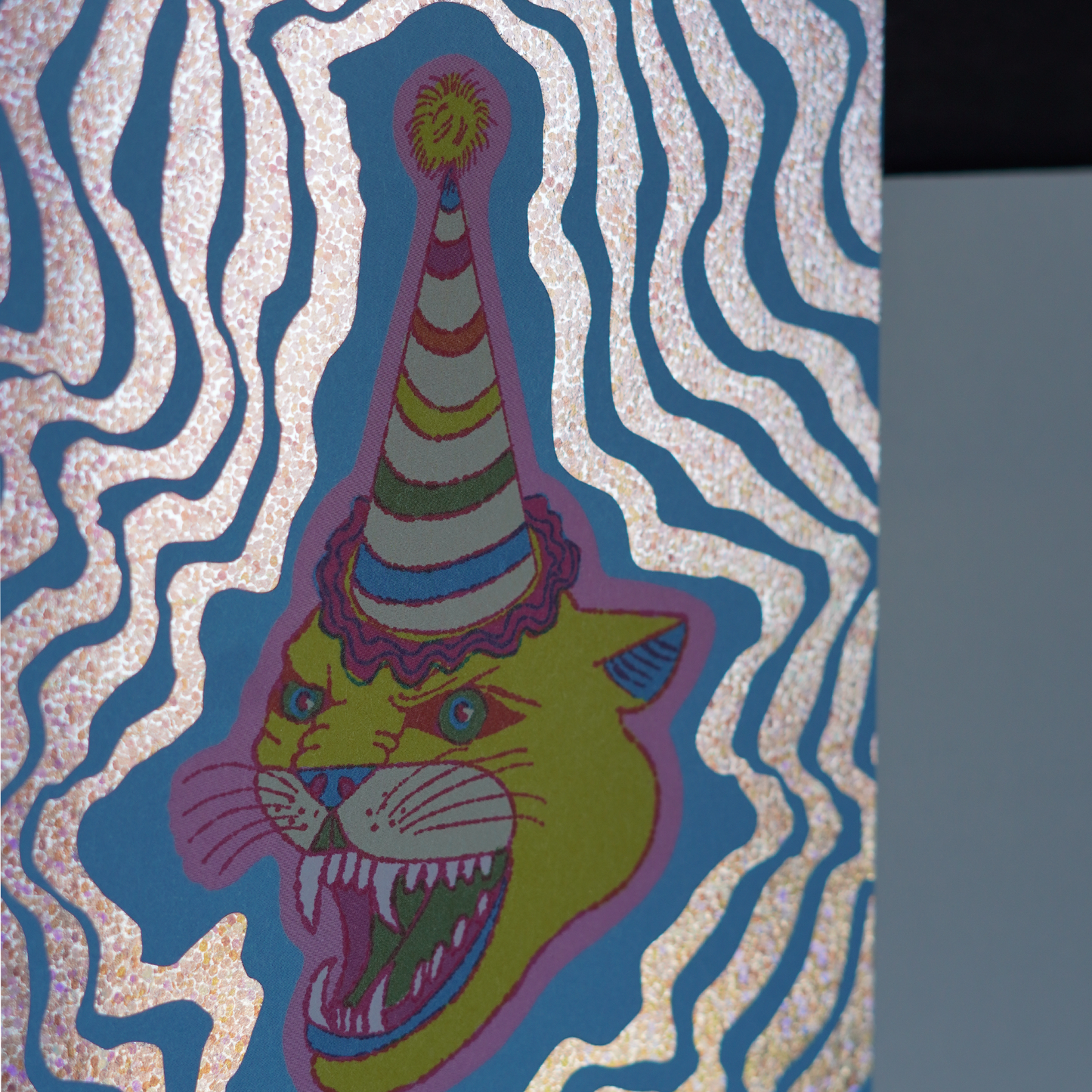 Party Cougar Birthday Card