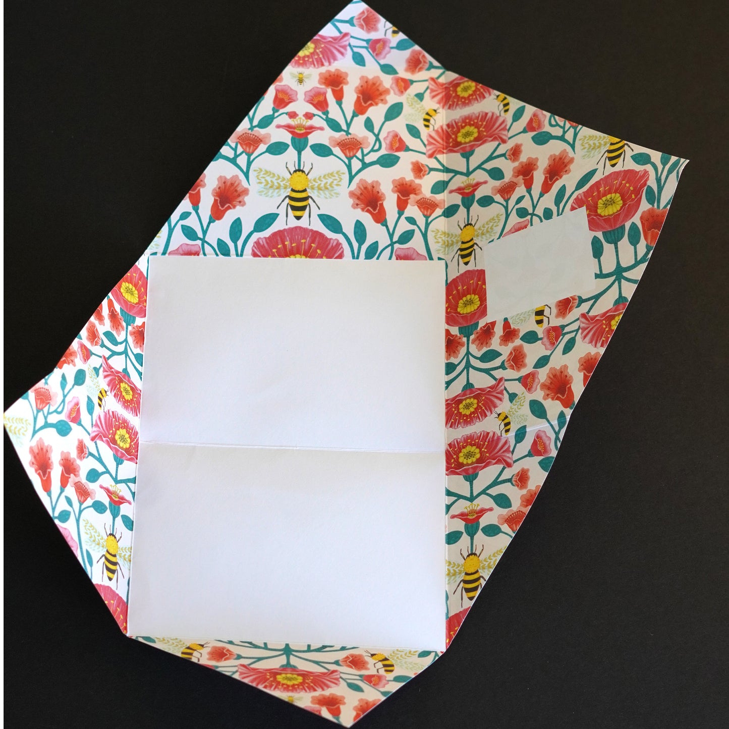 Bright & Beautiful Folding Letters - Pack of 6 Pigeon Post