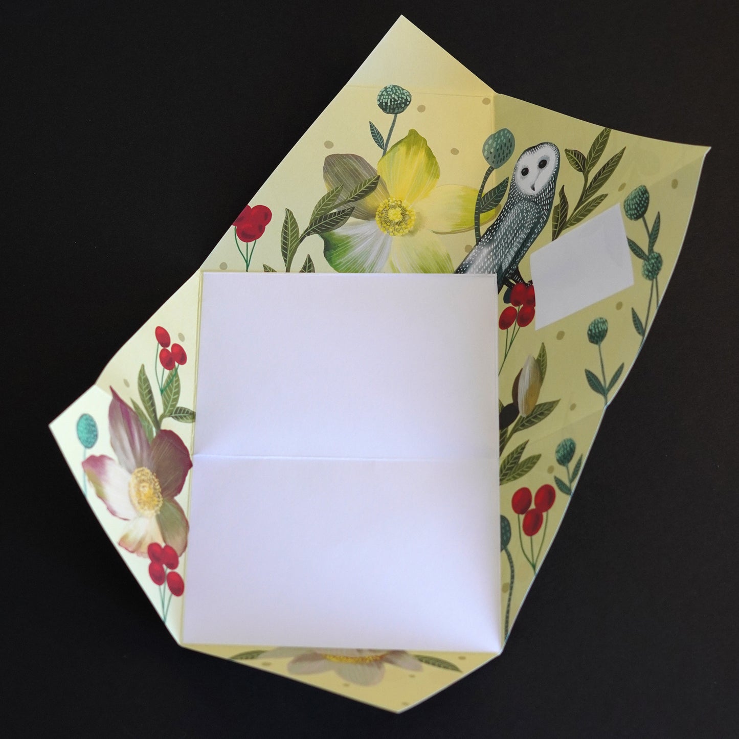 Dusk to Dawn Folding Letter Set – Pack of 6 Pigeon Post