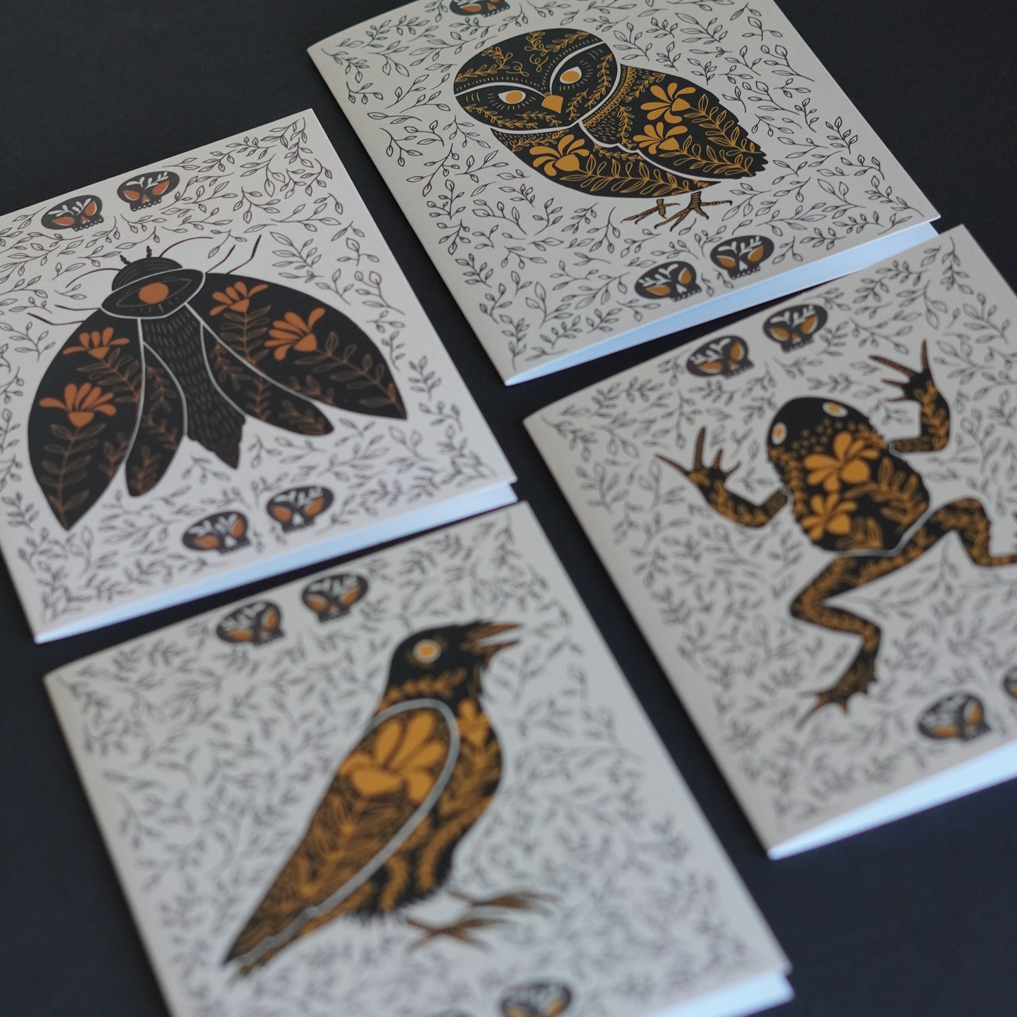 Dark Omens Greeting Cards - Set of 4