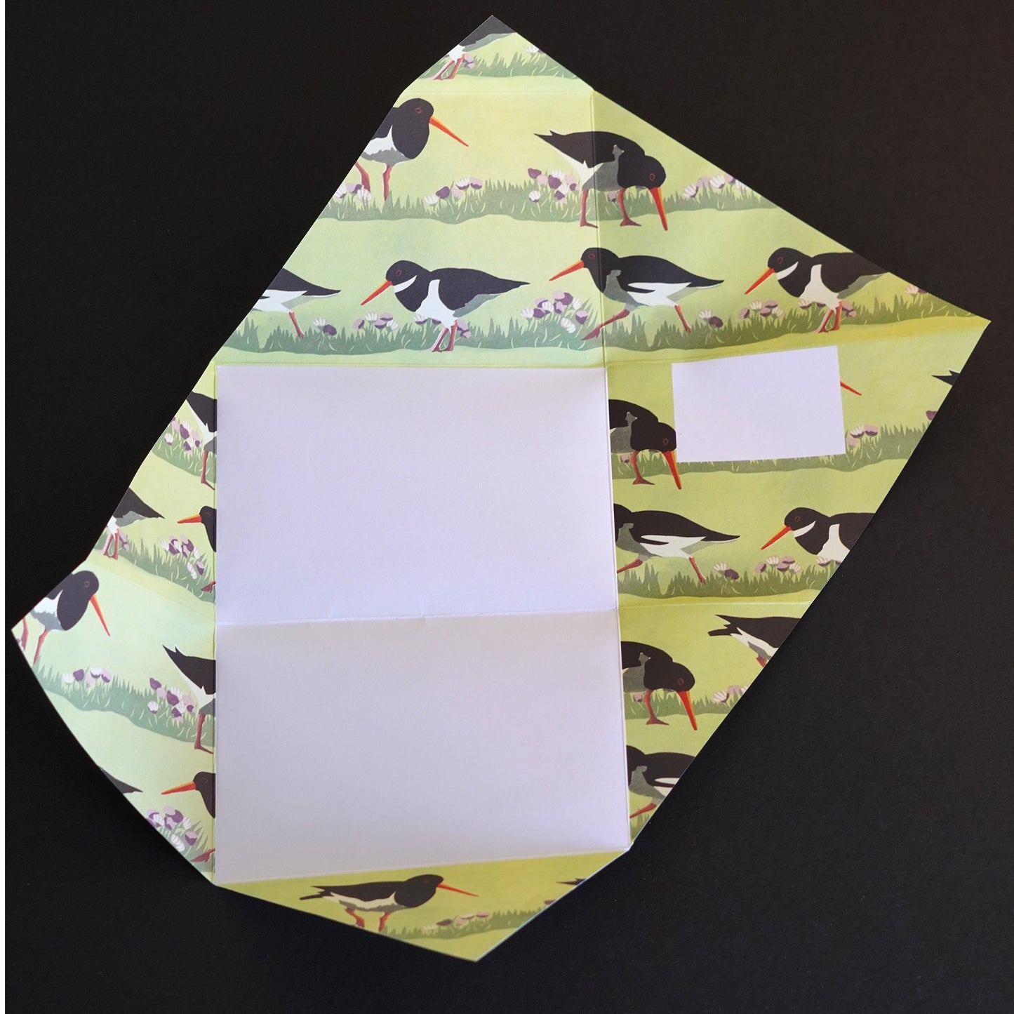 Hebridean Seaside Folding Letters – Pack of 6 Pigeon Post
