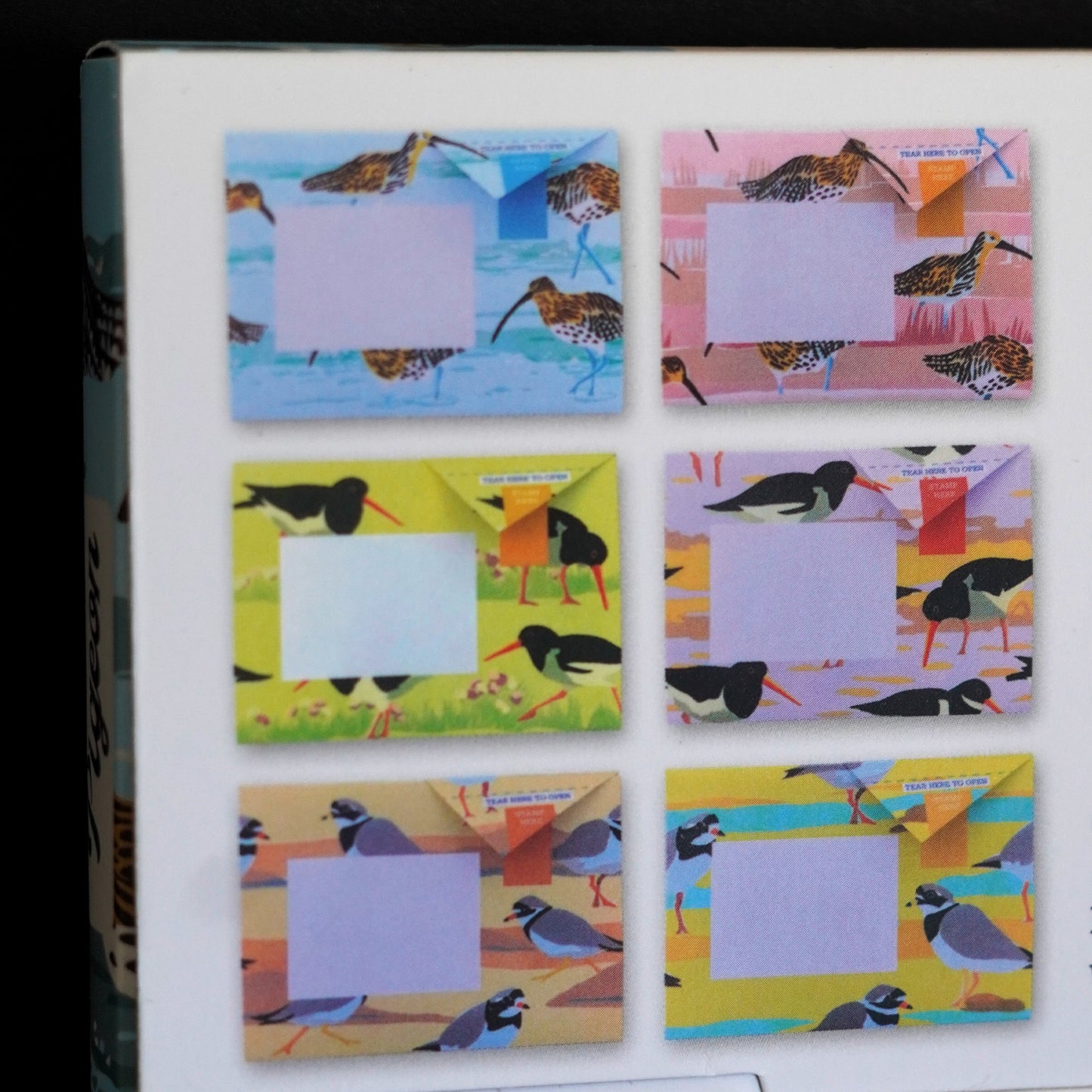 Hebridean Seaside Folding Letters – Pack of 6 Pigeon Post