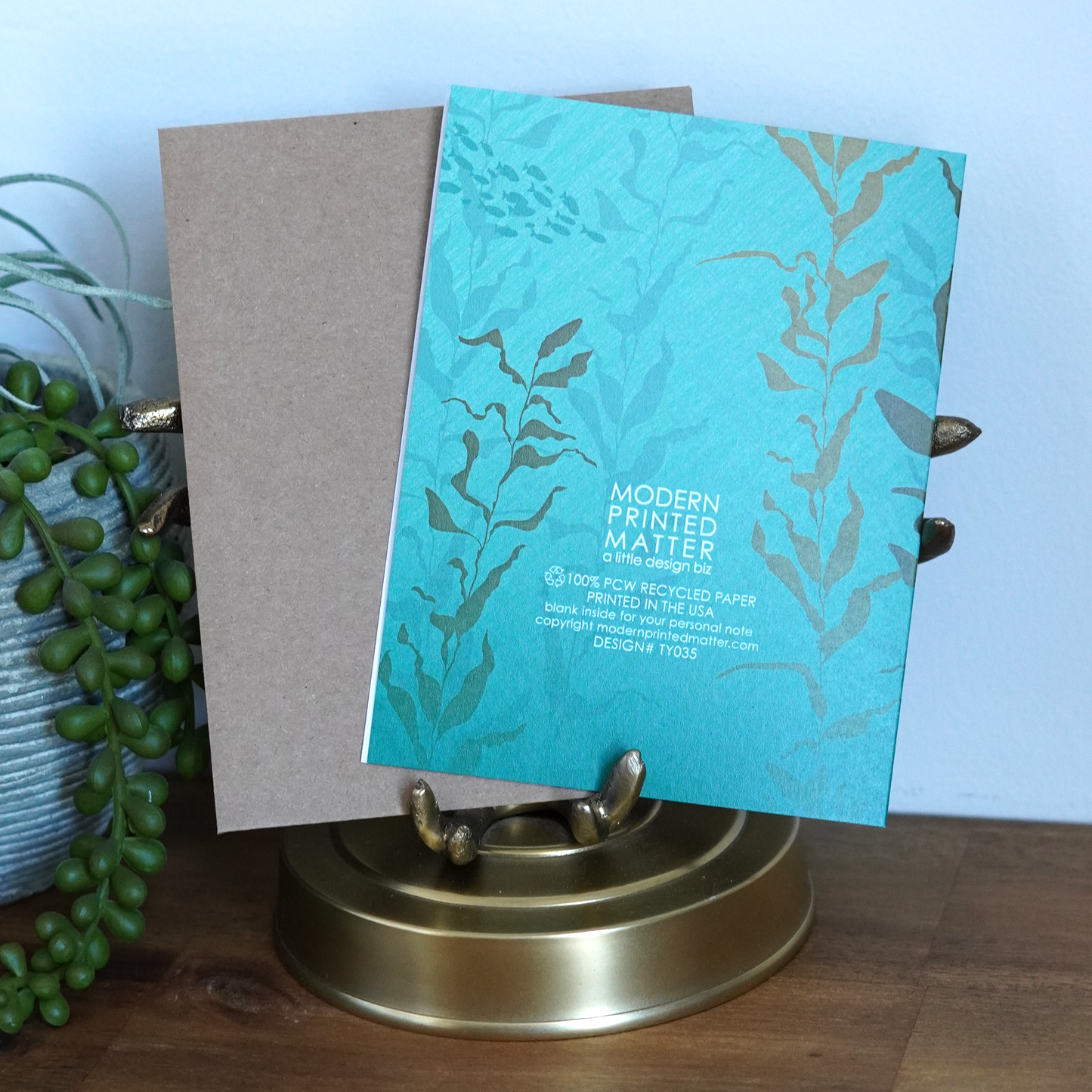 Otterly Thankful Card
