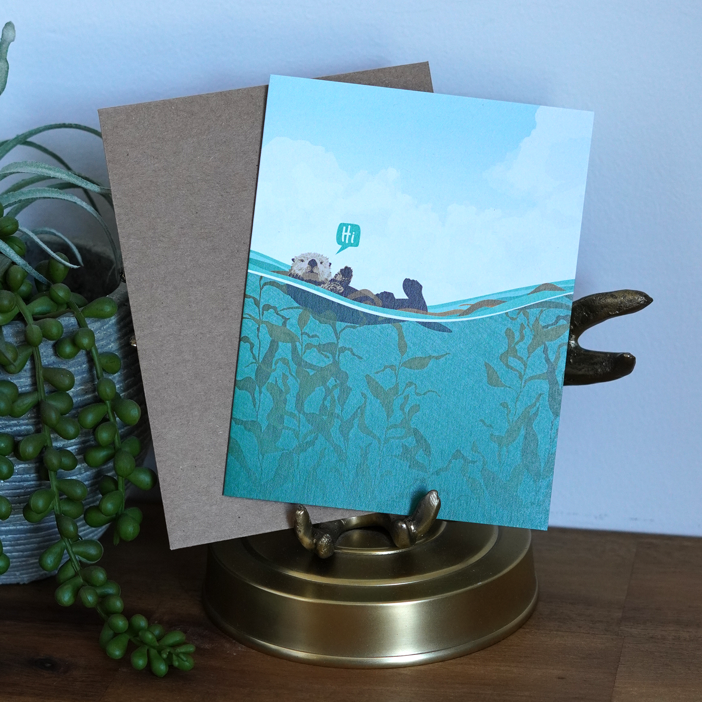 Otterly Hi Card