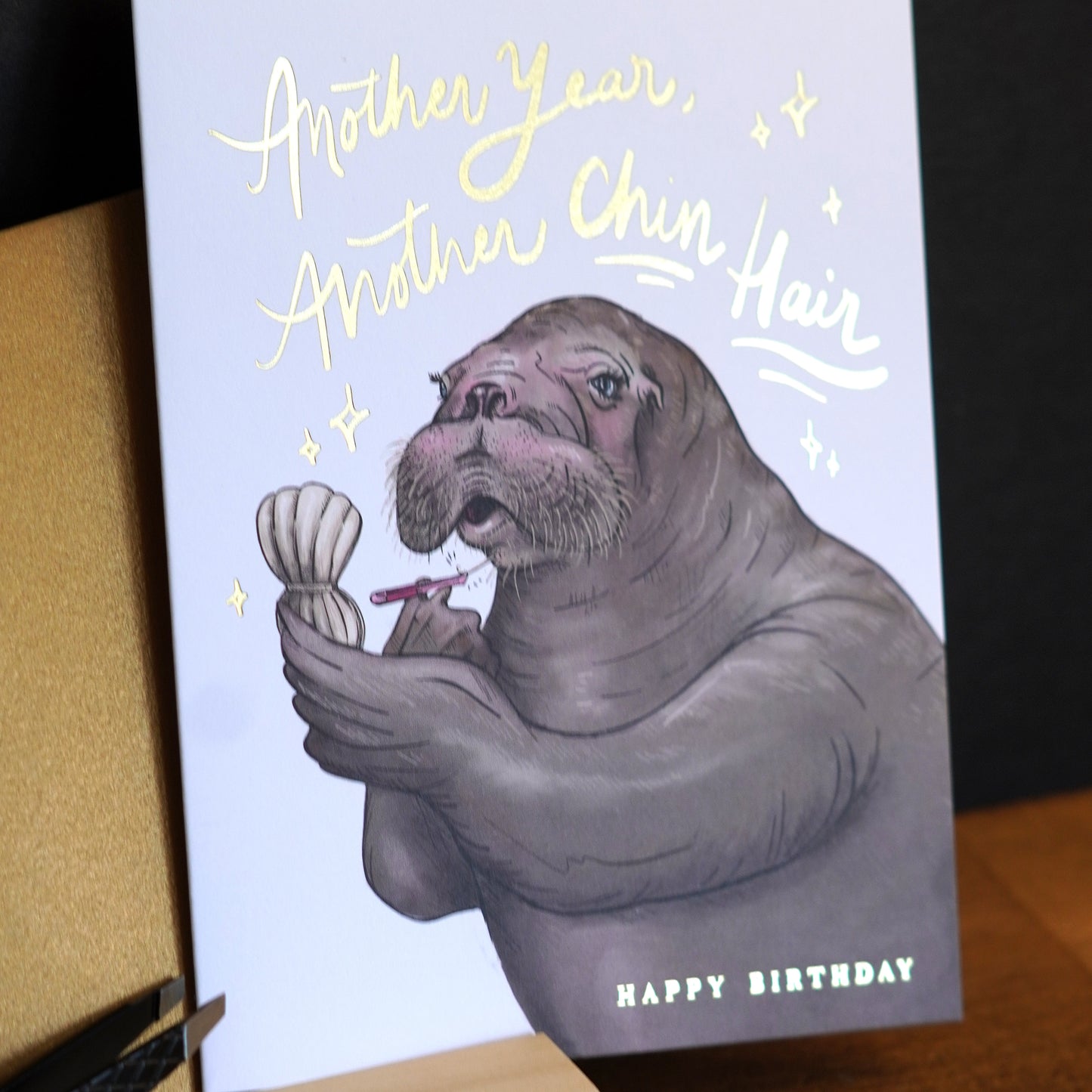 Aging Gracefully Birthday Card