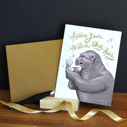 Aging Gracefully Birthday Card