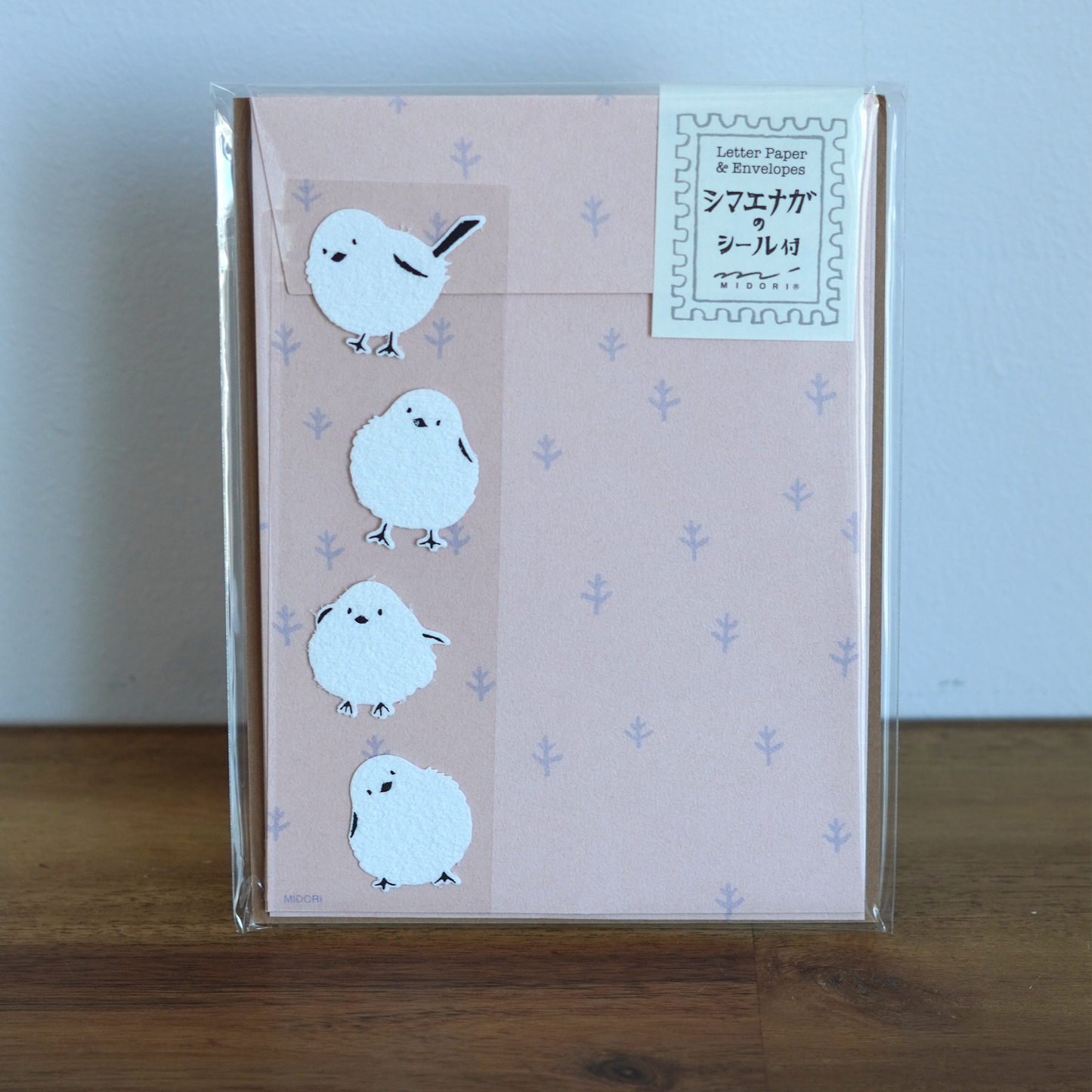 Fluffy Bird Mini Letter Set + Stickers - Midori