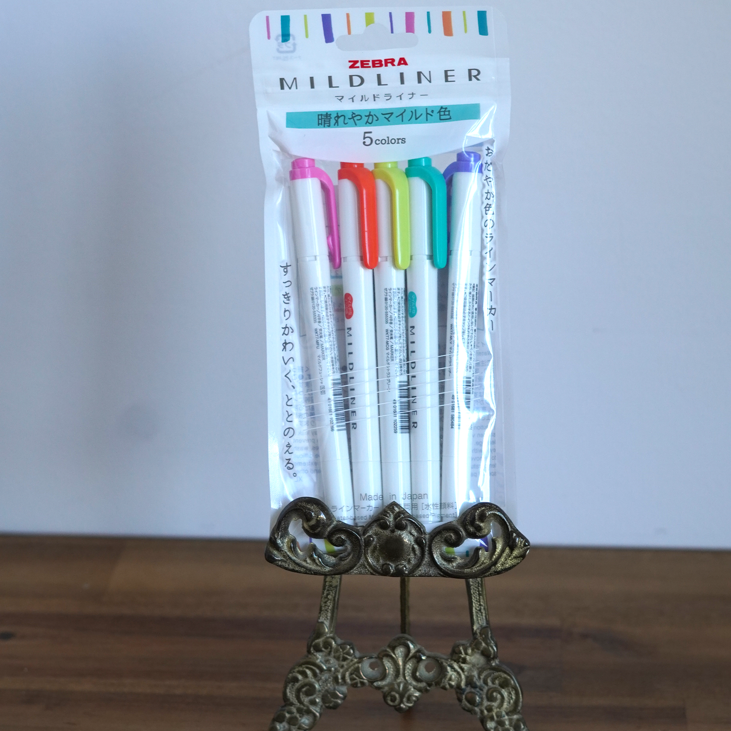 Zebra Mildliner Double-Sided Highlighter - Set of 5